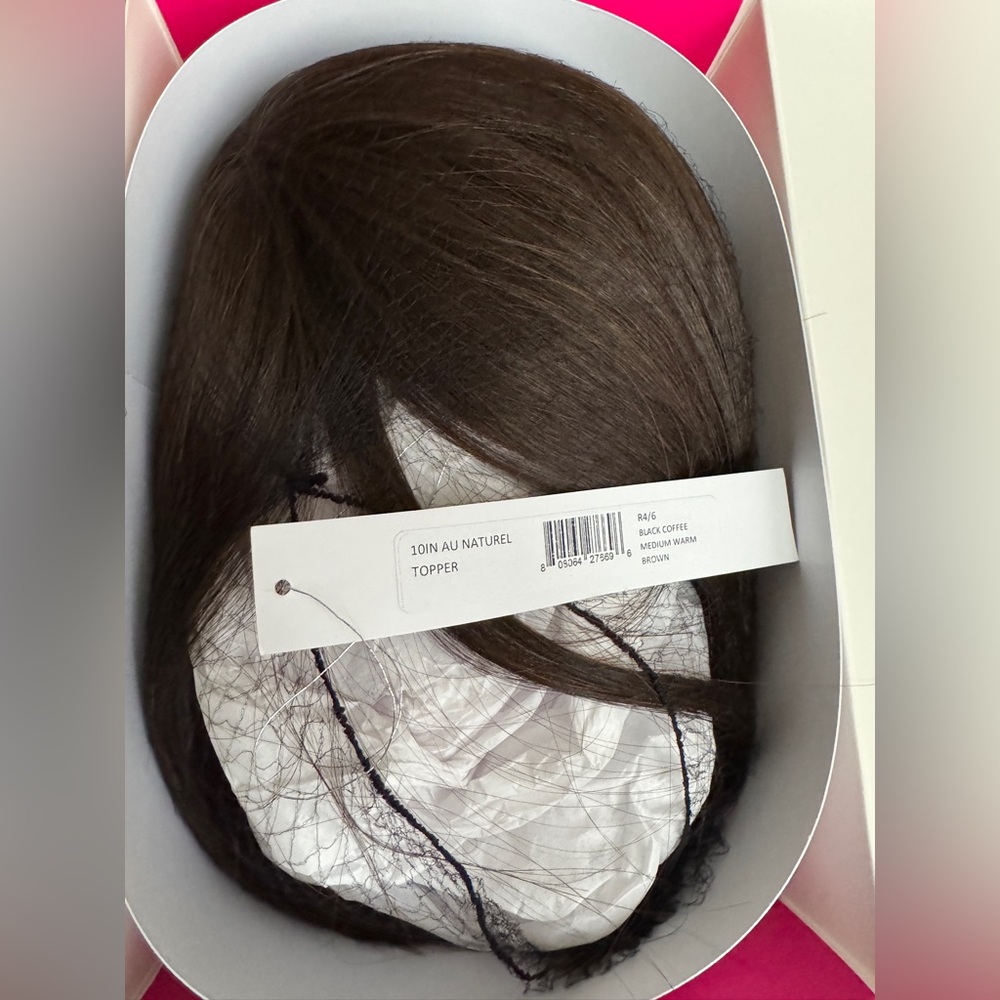 New Hairdo 10” Au Naturel Topper